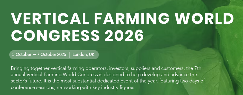Vertical Farming World Congress 2026